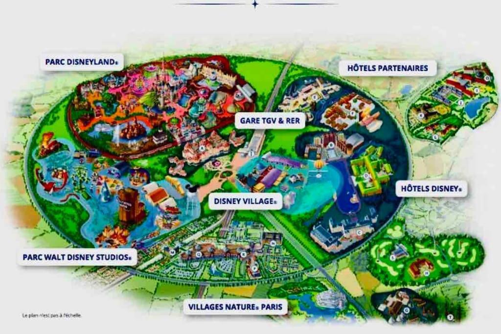 Disney Cocooning A 5 Minutes Du Parc Coupvray Ngoại thất bức ảnh